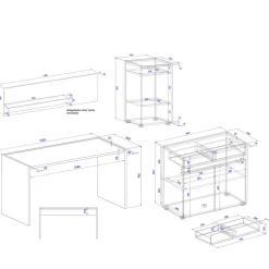 Pharao24 Tiny Office Möbel Uzniana><noscript><img width=