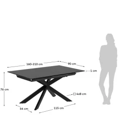 Glastische|Ausziehtische*Pharao24 Tisch Esszimmer Ondenda