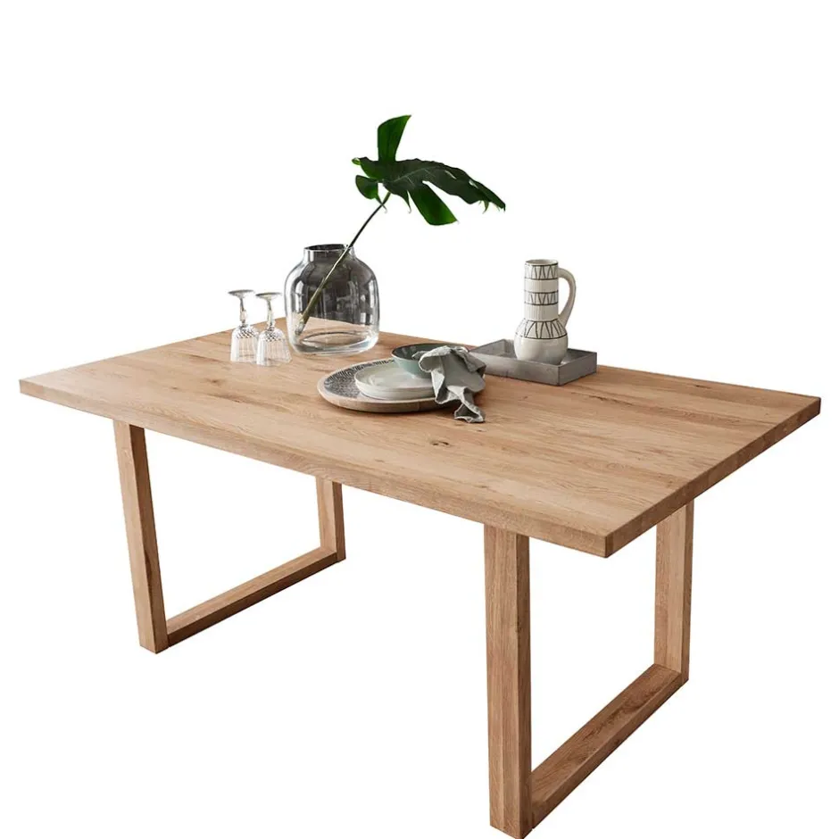 Küchentisch|Massivholztische*Pharao24 Tisch Massivholz Divrina