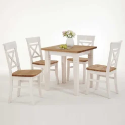 Pharao24 Tischgruppe Voluntary> Tisch Mit Stühlen|Esszimmer Sets