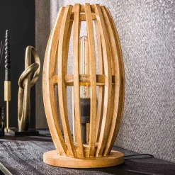 Lampen Und Leuchten*Pharao24 Tischlampe Cartesna