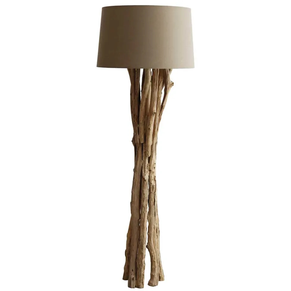 Lampen Und Leuchten*Pharao24 Treibholz Stehlampe Tiapeh