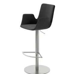 Pharao24 Tresenstuhl mit Armlehnen Nongos> Barmöbel|Barhocker