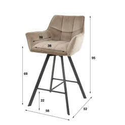 Pharao24 Tresenstuhl Set Lyova><noscript><img width=