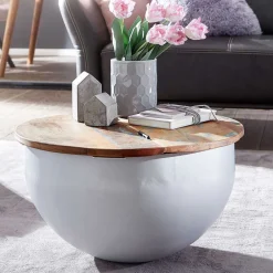 Pharao24 Trommelgestell Couchtisch Agapedus> Truhen