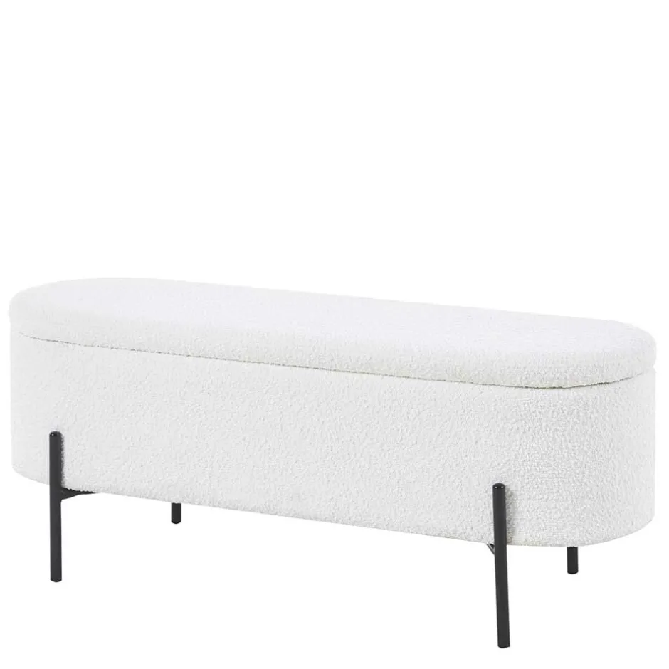 Pharao24 Truhenbank Weiß Naviron> Küchenbank|Polsterbänke