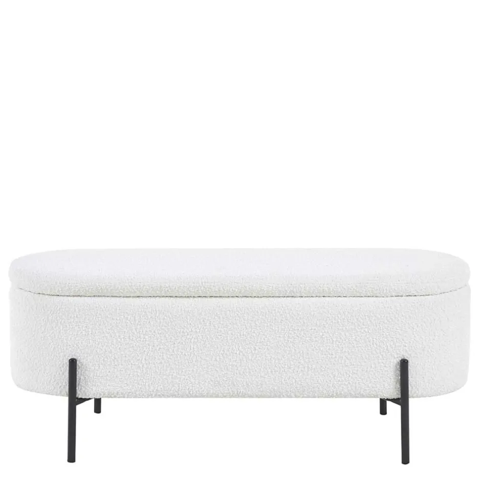 Pharao24 Truhenbank Weiß Naviron> Küchenbank|Polsterbänke