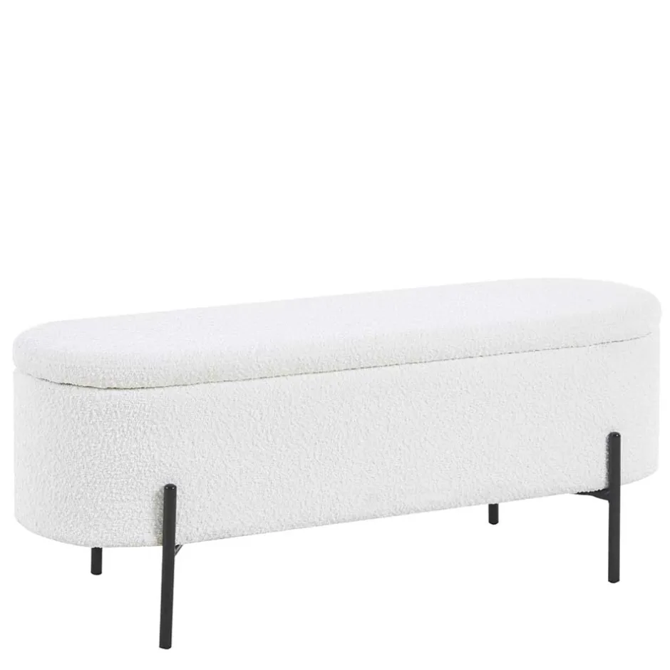 Pharao24 Truhenbank Weiß Naviron> Küchenbank|Polsterbänke