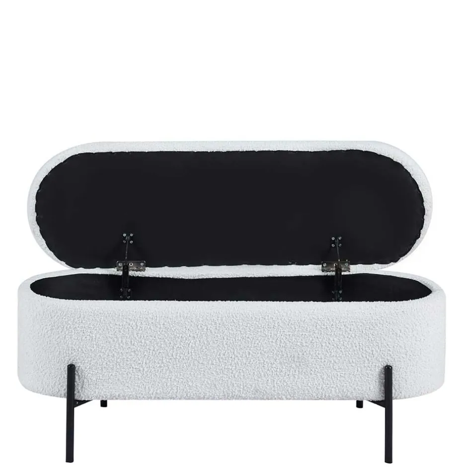 Pharao24 Truhenbank Weiß Naviron> Küchenbank|Polsterbänke