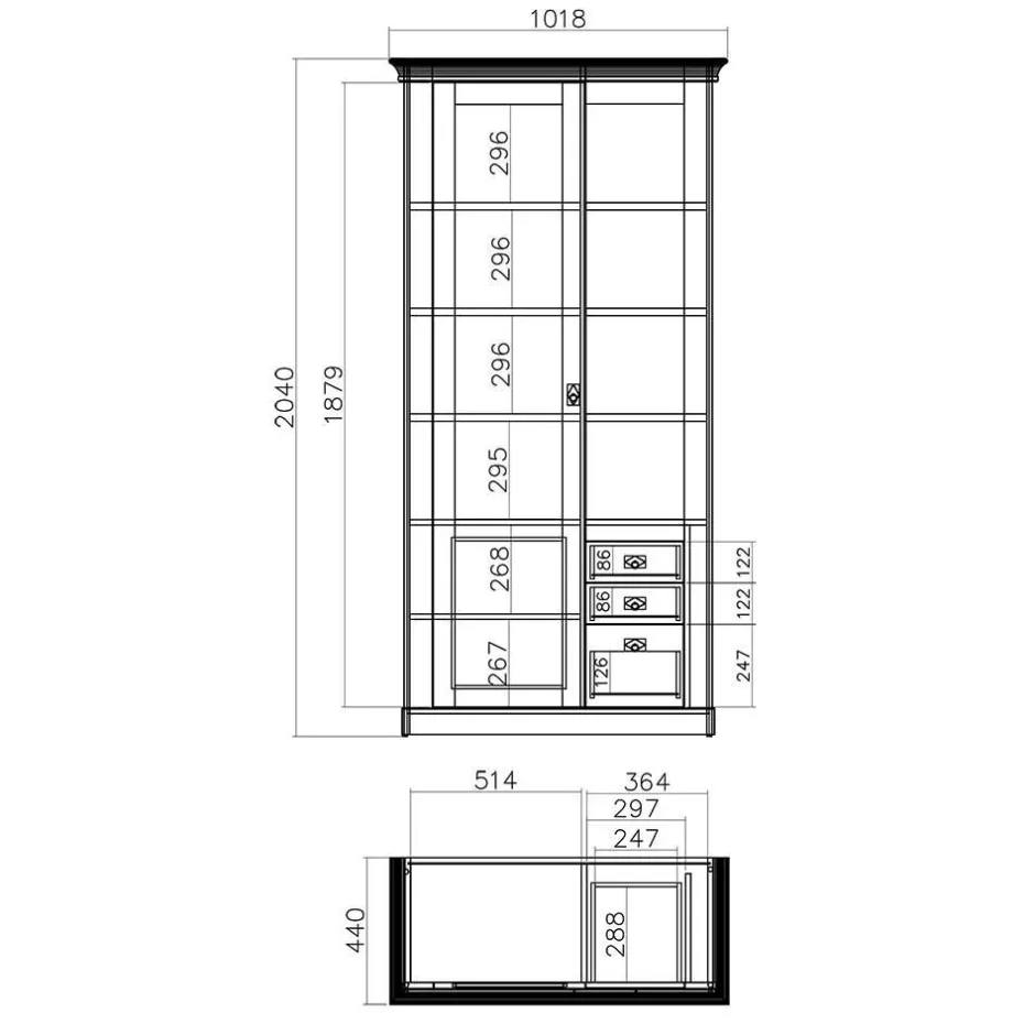 Pharao24 TV Anbauwand Craiova> Wohnwand 350 Cm