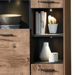 Wohnwand 300 Cm*Pharao24 TV Anbauwand Washton