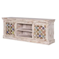 Pharao24 TV Board Abelynta> Massivholz Tv Möbel