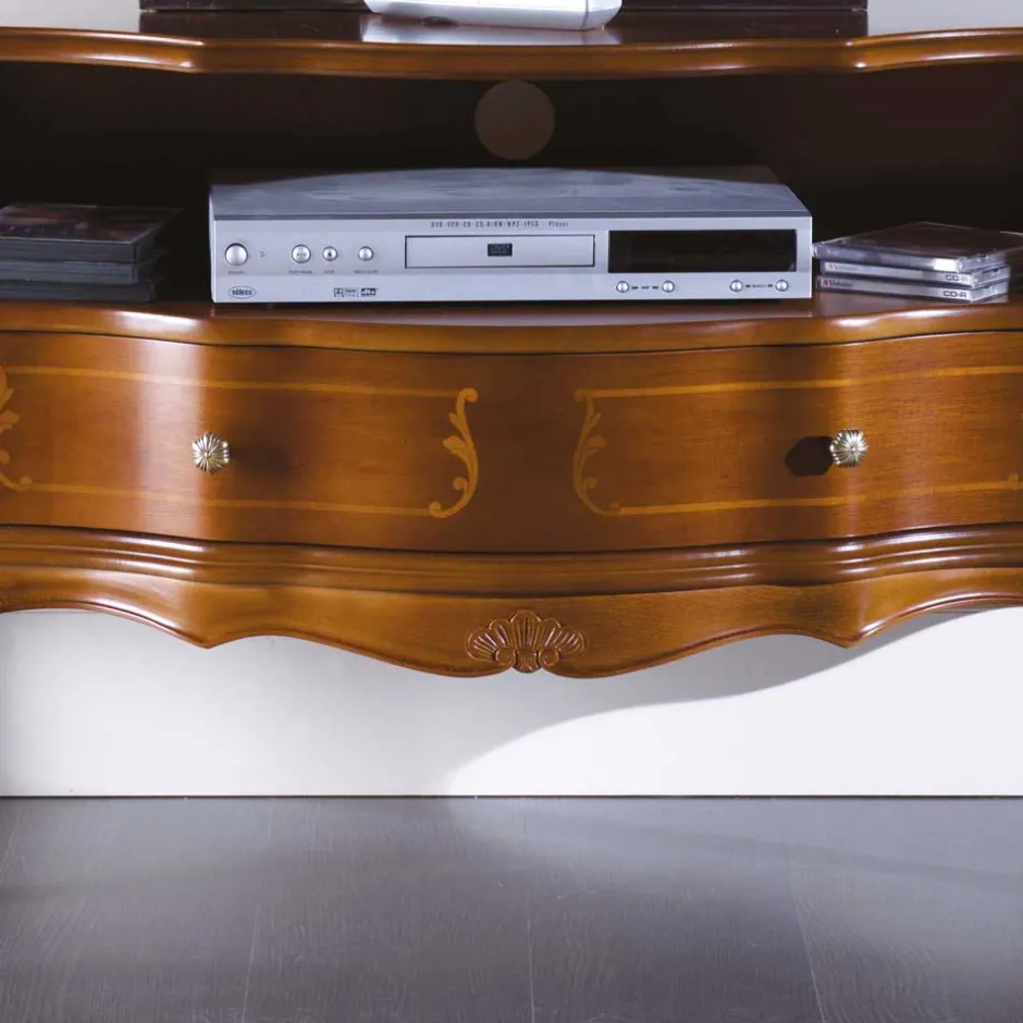 Massivholz Tv Möbel|Fernsehtische*Pharao24 TV Board Assolato