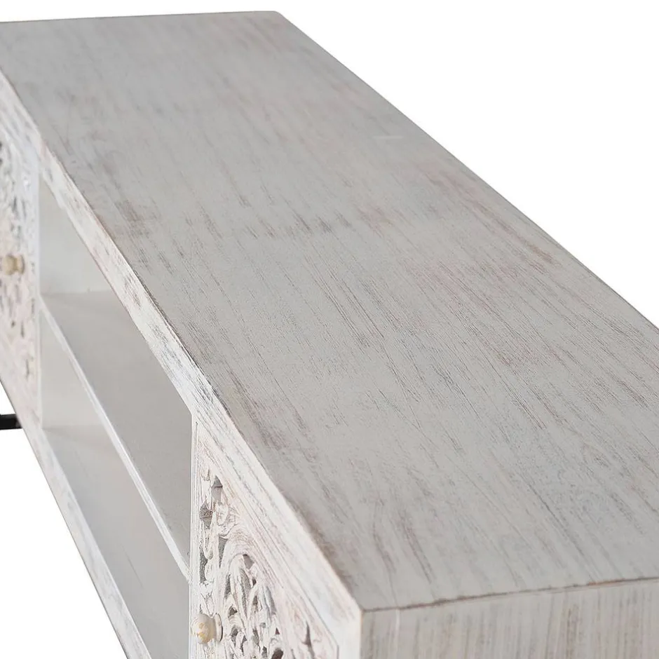 Pharao24 TV Board Corgova> Massivholz Tv Möbel