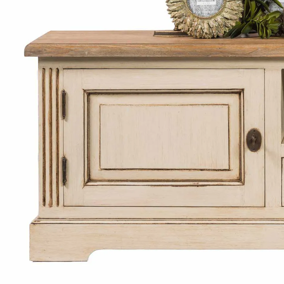 Pharao24 TV Board Irons> Massivholz Tv Möbel|Fernsehtische