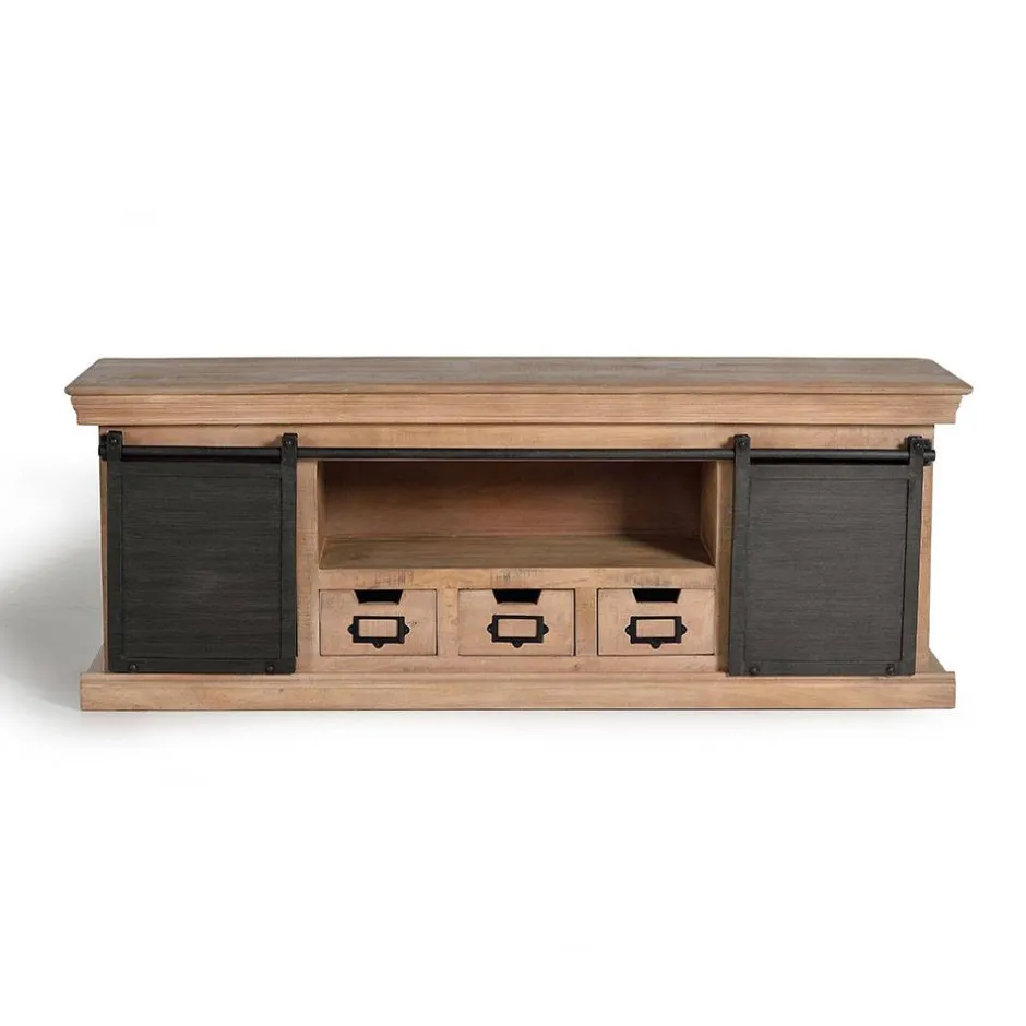 Massivholz Tv Möbel*Pharao24 TV Board Joha