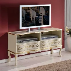 Pharao24 TV Board Lotresca> Massivholz Tv Möbel|Fernsehtische