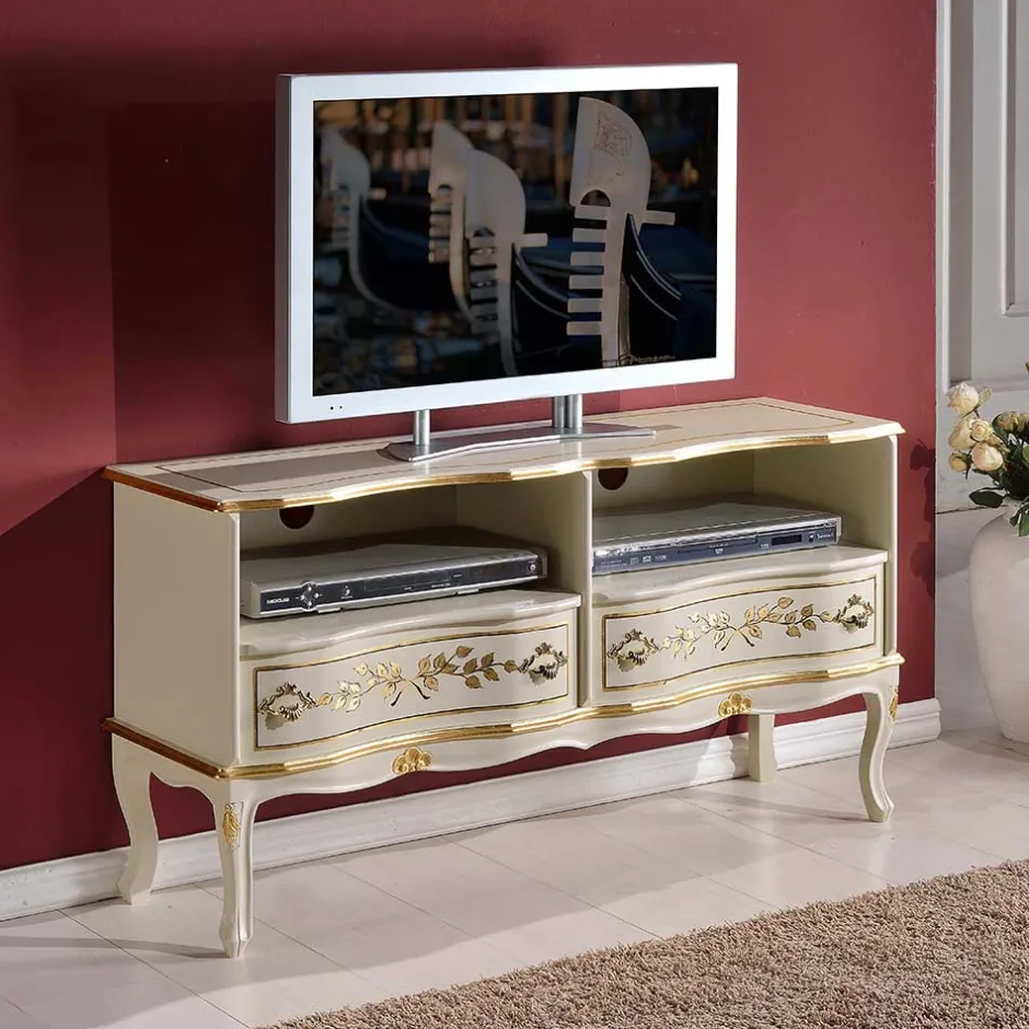 Pharao24 TV Board Lotresca> Massivholz Tv Möbel|Fernsehtische