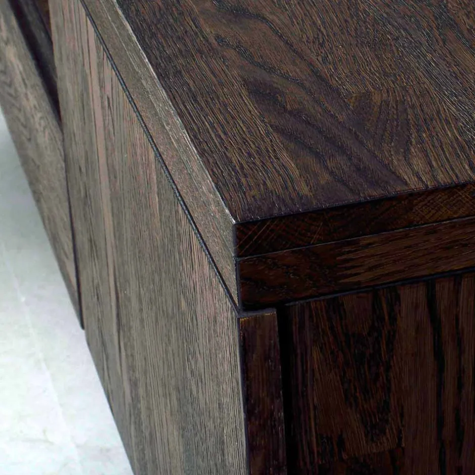 Massivholz Tv Möbel|Fernsehtische*Pharao24 TV Board Mossiv