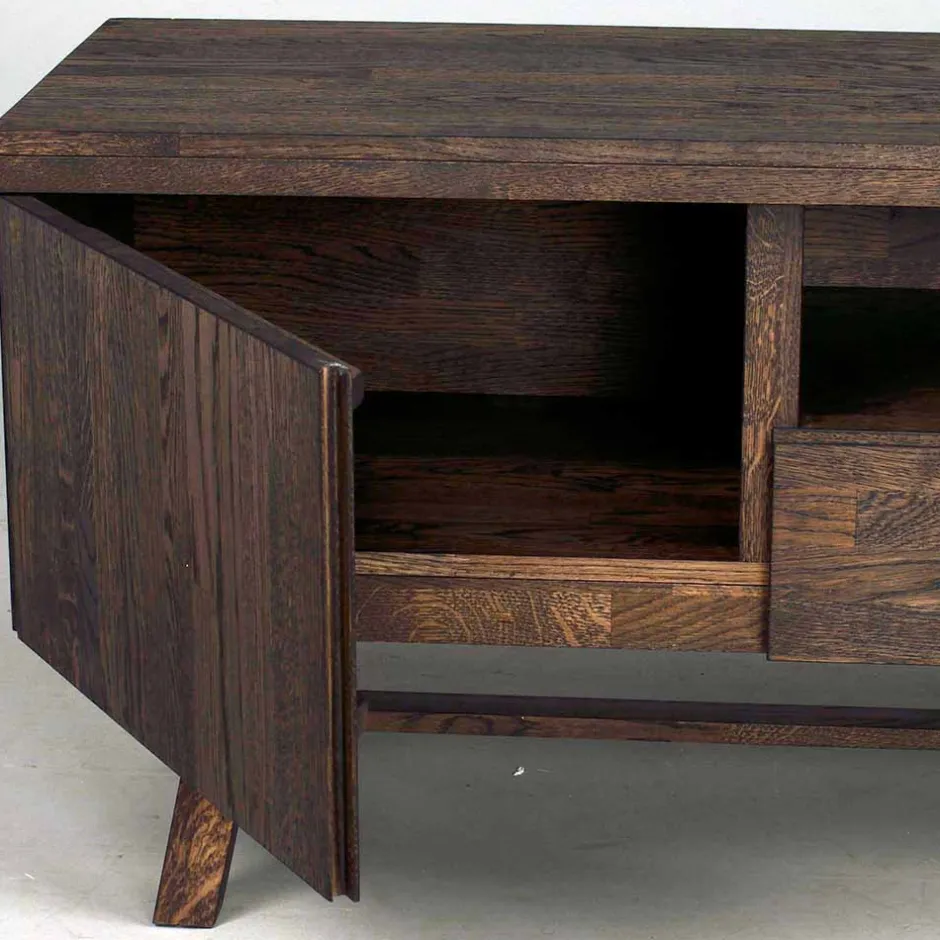 Massivholz Tv Möbel|Fernsehtische*Pharao24 TV Board Mossiv