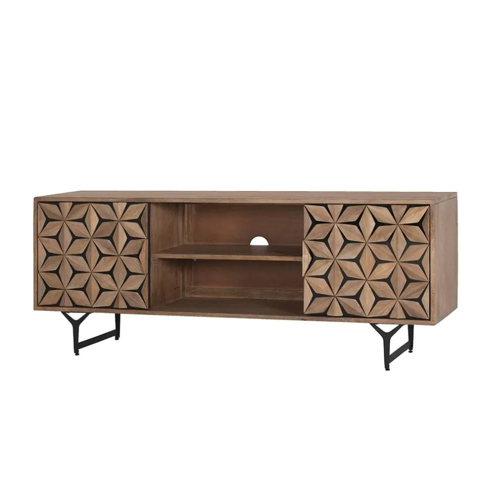 Massivholz Tv Möbel*Pharao24 TV Board Notana