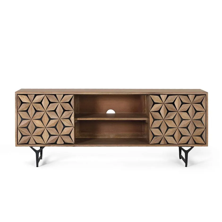 Massivholz Tv Möbel*Pharao24 TV Board Notana