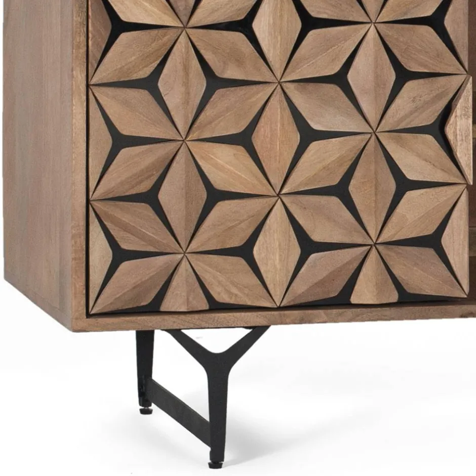 Massivholz Tv Möbel*Pharao24 TV Board Notana