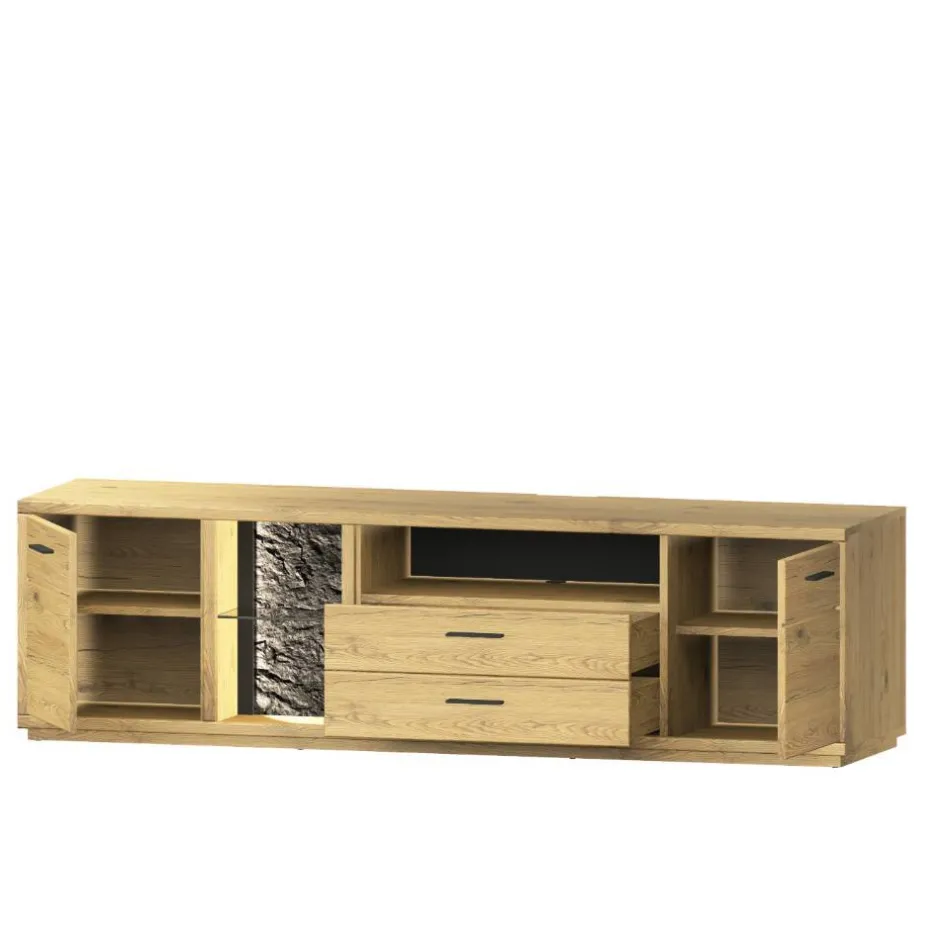 Pharao24 TV Board Ostoro> Massivholz Tv Möbel