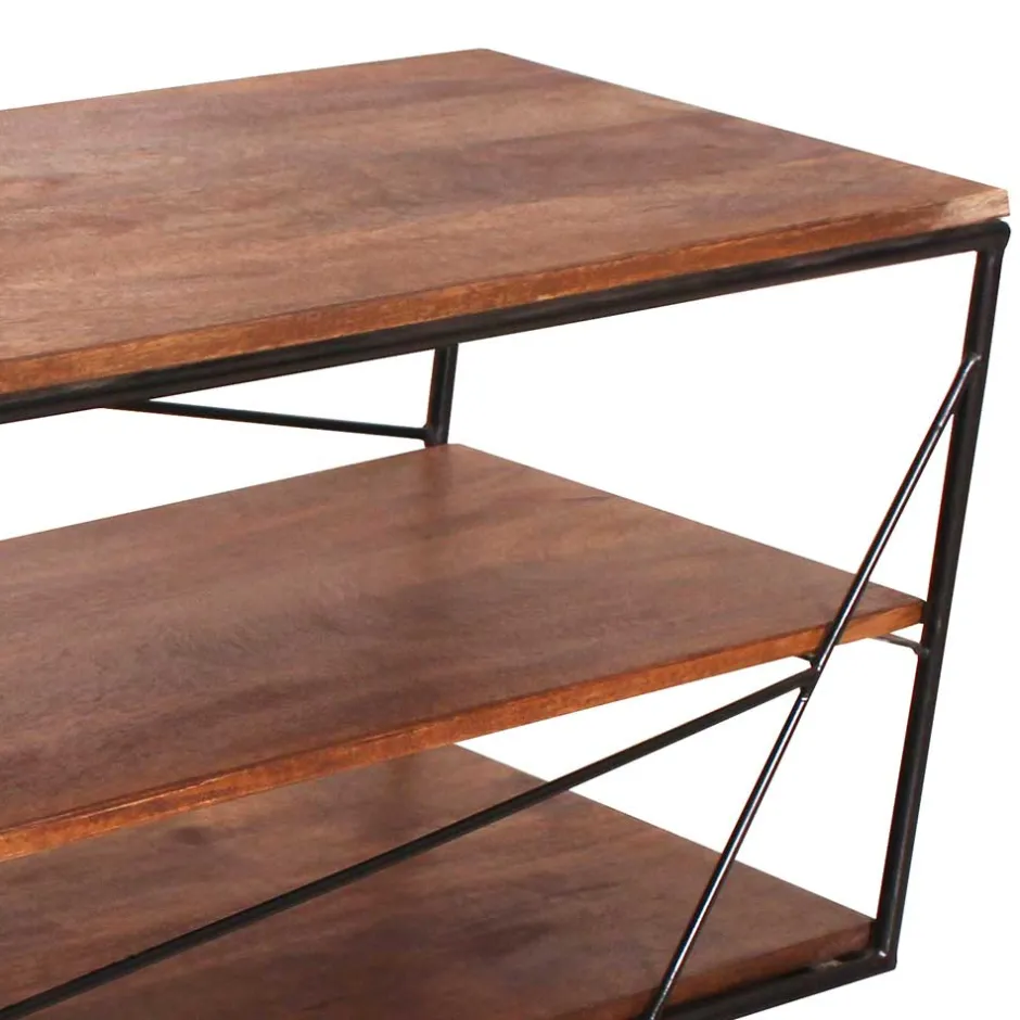 Pharao24 TV Board Slavrio> Massivholz Tv Möbel|Fernsehtische