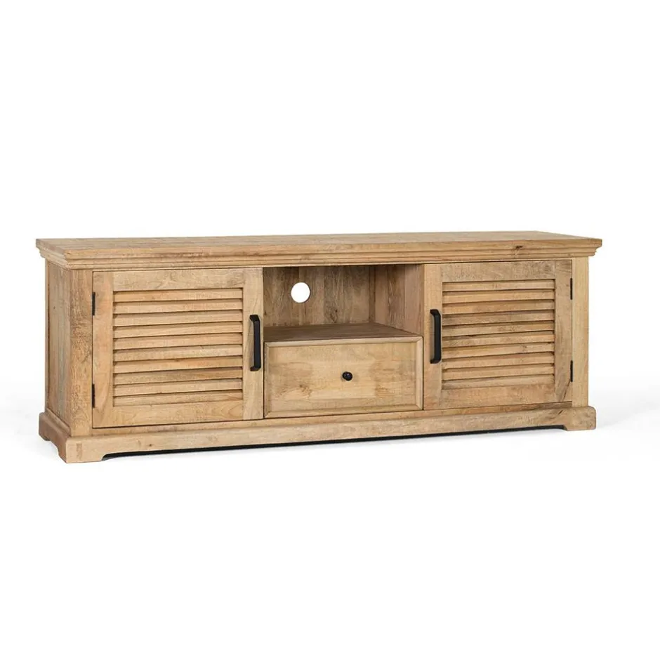 Pharao24 TV Board Valancio> Massivholz Tv Möbel