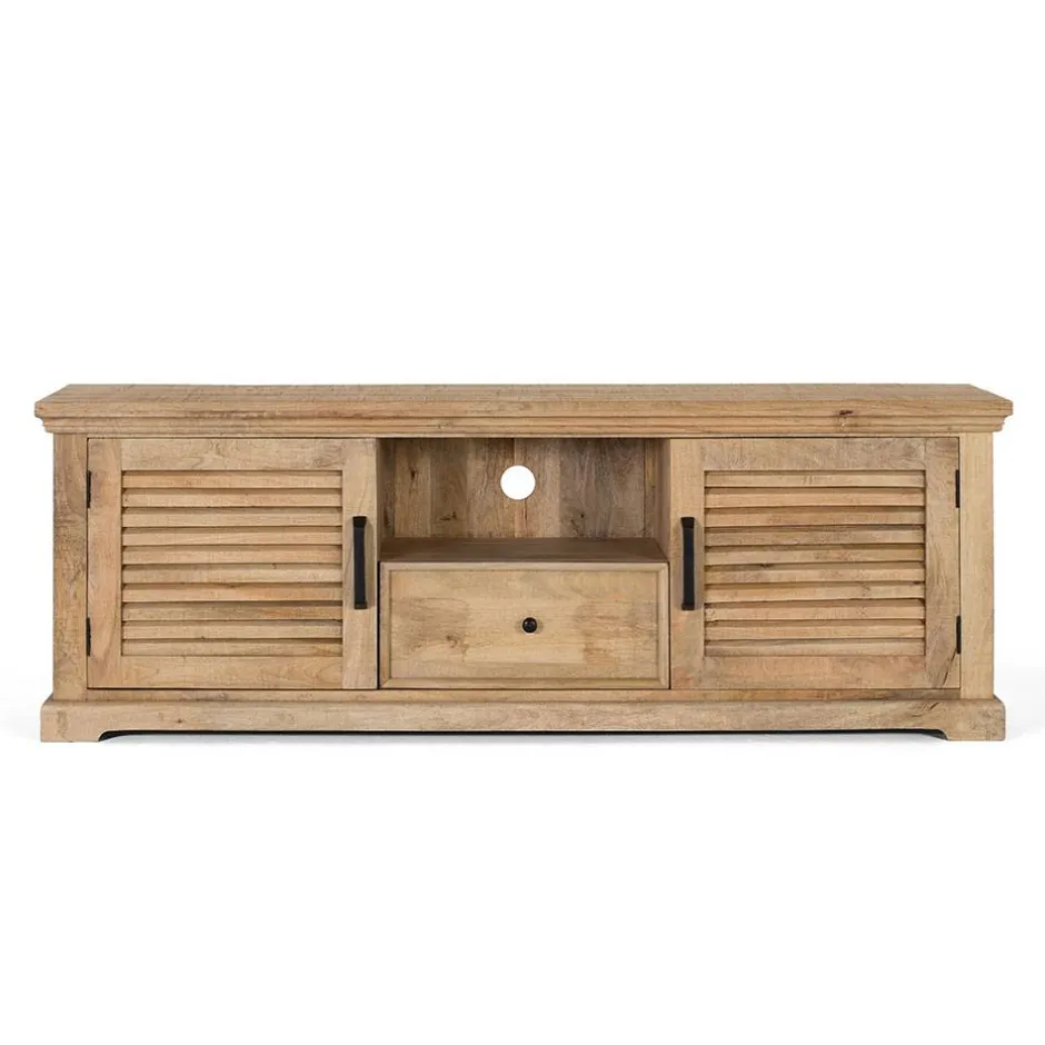 Pharao24 TV Board Valancio> Massivholz Tv Möbel