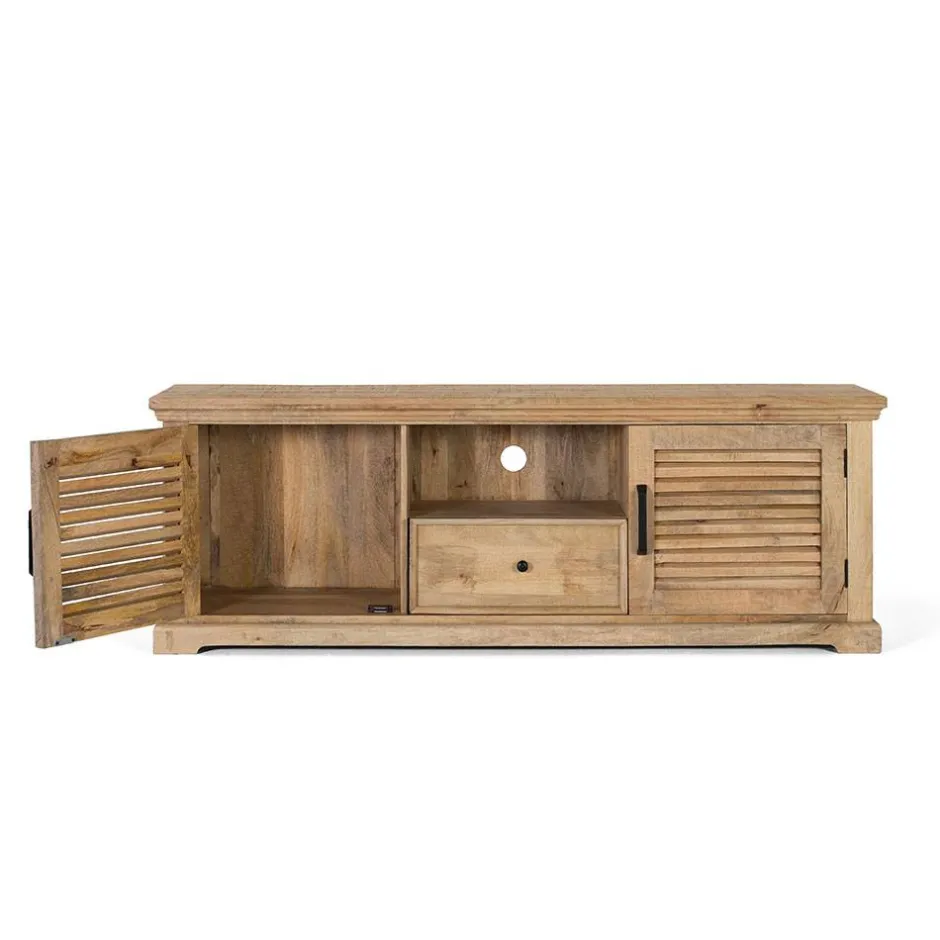 Pharao24 TV Board Valancio> Massivholz Tv Möbel