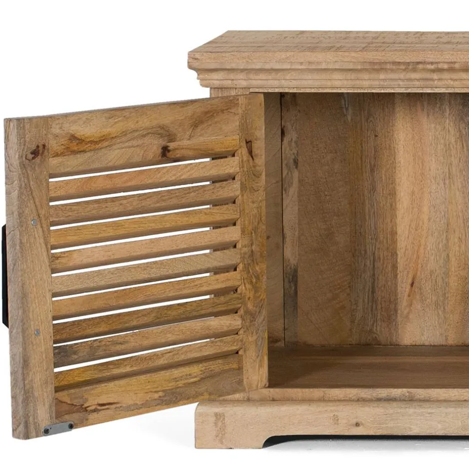 Pharao24 TV Board Valancio> Massivholz Tv Möbel