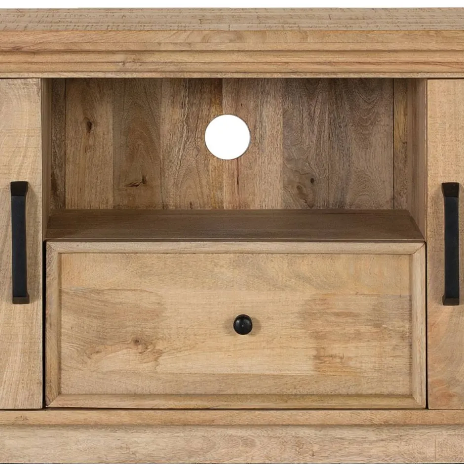 Pharao24 TV Board Valancio> Massivholz Tv Möbel