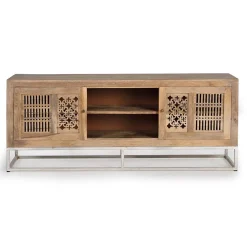 Massivholz Tv Möbel*Pharao24 TV Board Vilgard