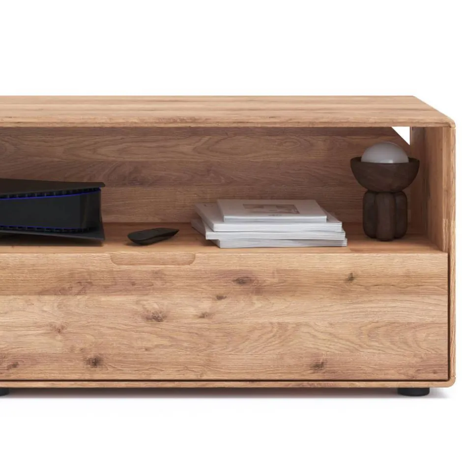 Fernsehkommoden|Massivholz Tv Möbel*Pharao24 TV Lowboard Amra