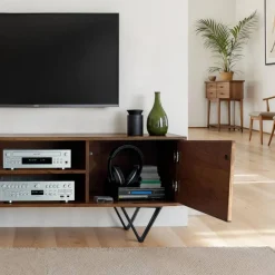 Massivholz Tv Möbel*Pharao24 TV Lowboard Boscala