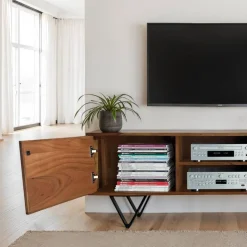 Massivholz Tv Möbel*Pharao24 TV Lowboard Boscala