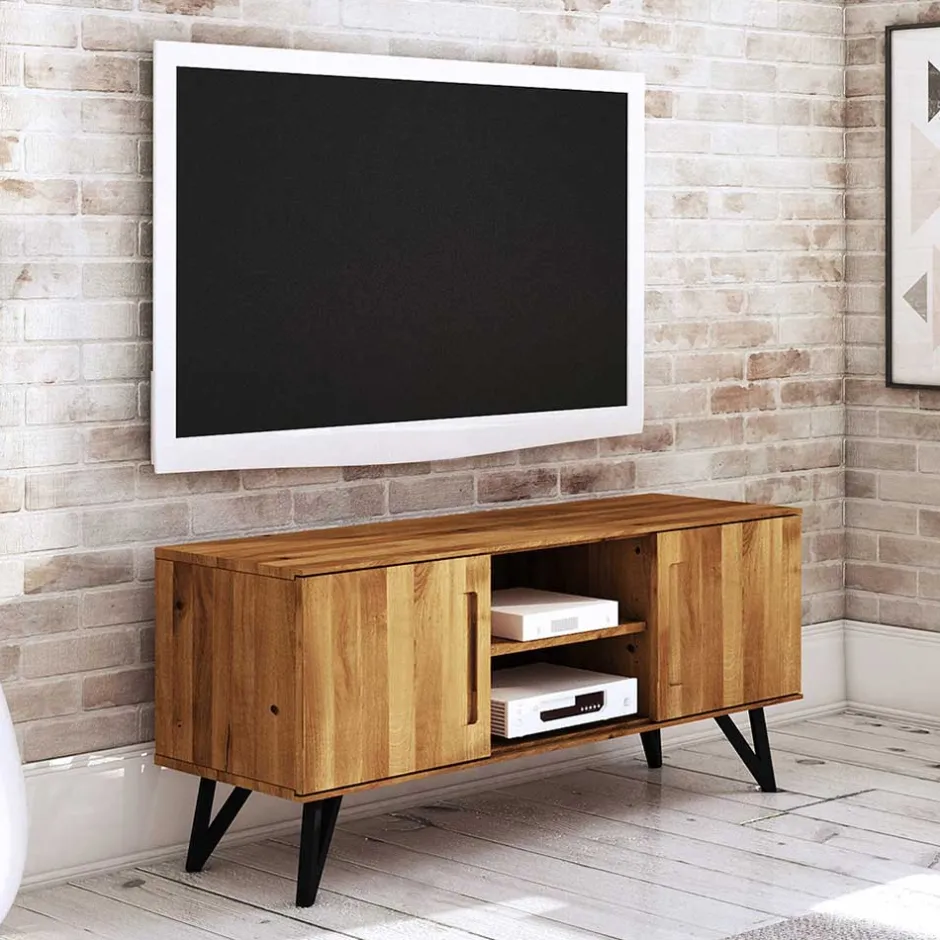 Pharao24 TV Lowboard Cariasca> Massivholz Tv Möbel