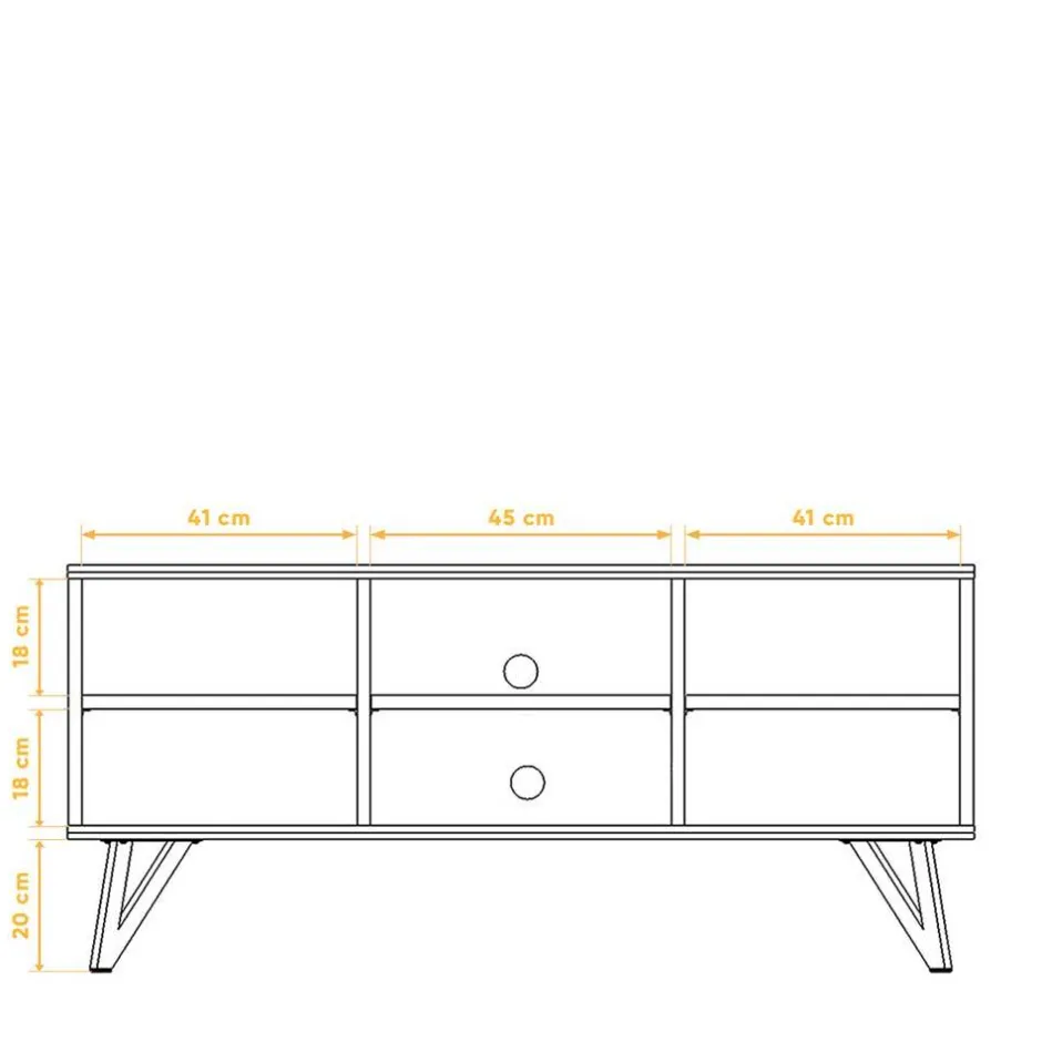 Pharao24 TV Lowboard Cariasca> Massivholz Tv Möbel