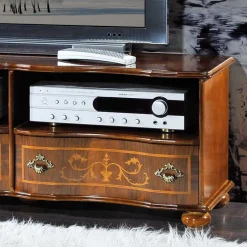 Massivholz Tv Möbel|Fernsehtische*Pharao24 TV Lowboard Casamarina