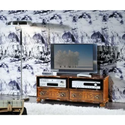 Massivholz Tv Möbel|Fernsehtische*Pharao24 TV Lowboard Casamarina