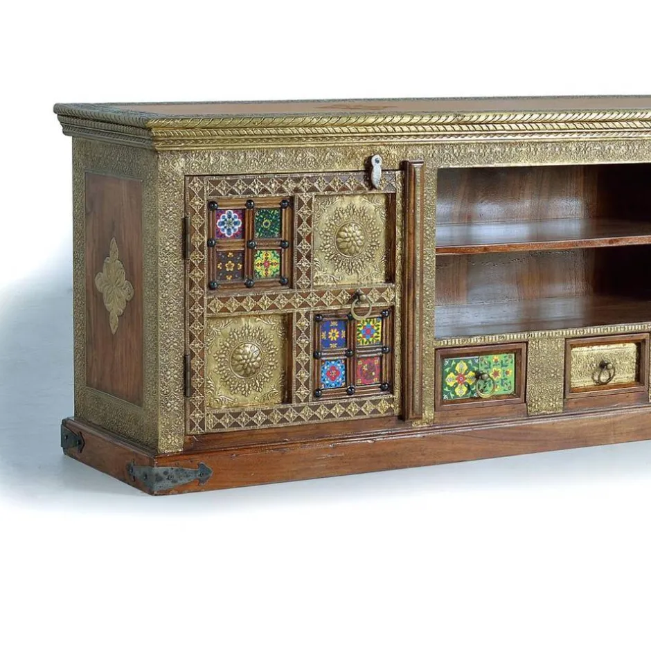 Pharao24 TV Lowboard Coestra> Massivholz Tv Möbel