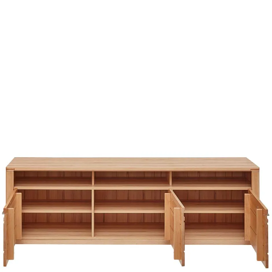 Pharao24 TV Lowboard Dressed> Massivholz Tv Möbel