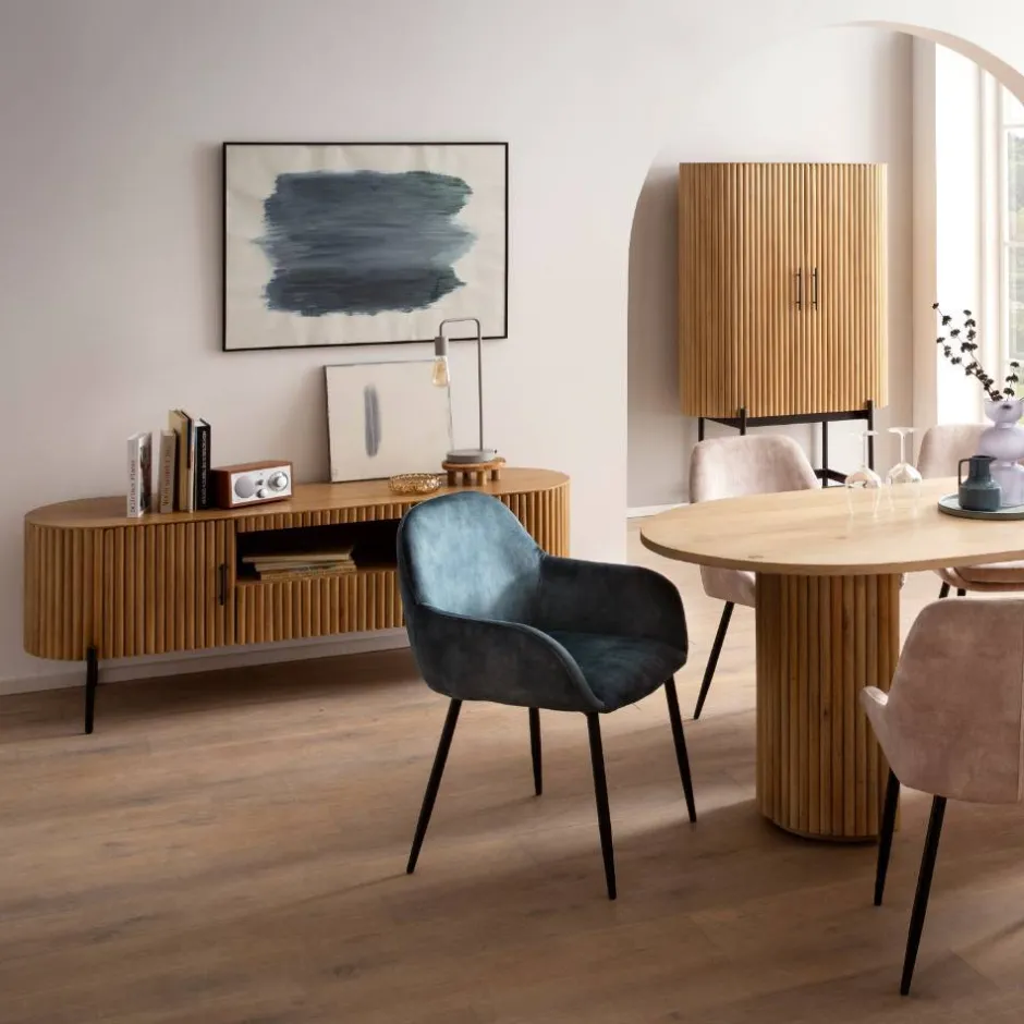 Pharao24 TV Lowboard Driften> Massivholz Tv Möbel