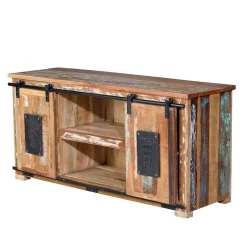 Pharao24 TV Lowboard Fancys> Massivholz Tv Möbel