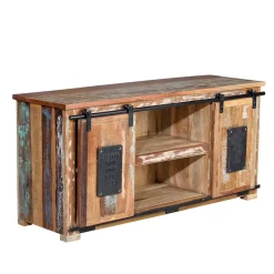 Pharao24 TV Lowboard Fancys> Massivholz Tv Möbel