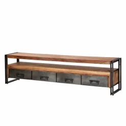 Pharao24 TV Lowboard India> Massivholz Tv Möbel|Fernsehtische