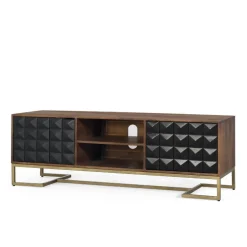 Massivholz Tv Möbel*Pharao24 TV Lowboard Jeans