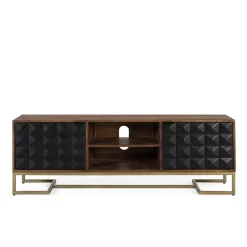 Massivholz Tv Möbel*Pharao24 TV Lowboard Jeans